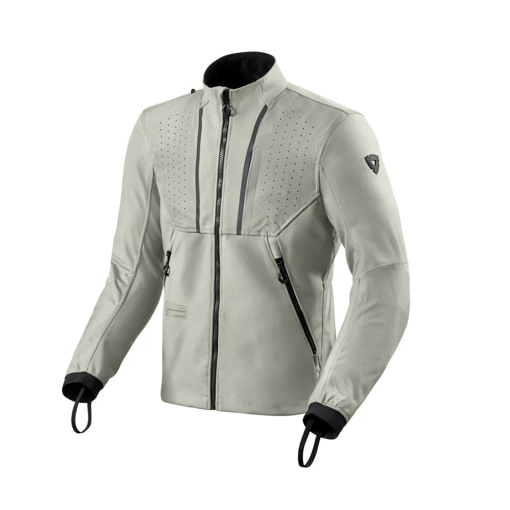 REV'IT! Surface Light Grey Textile Jacket