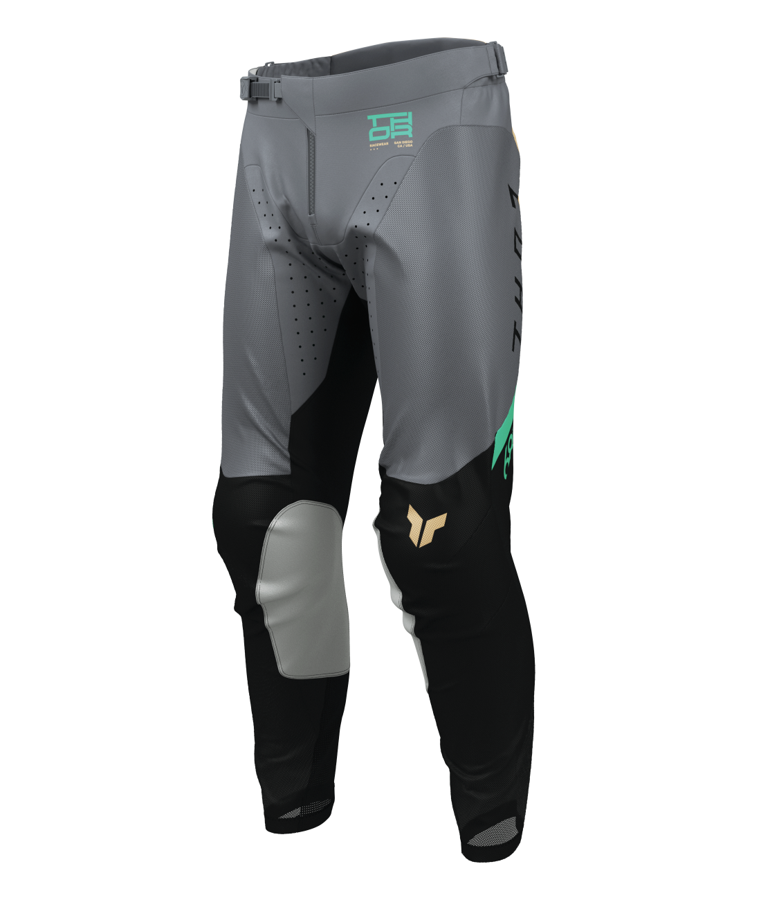 Thor 2026 Launchmode Air Raptor Black/Charcoal Pants