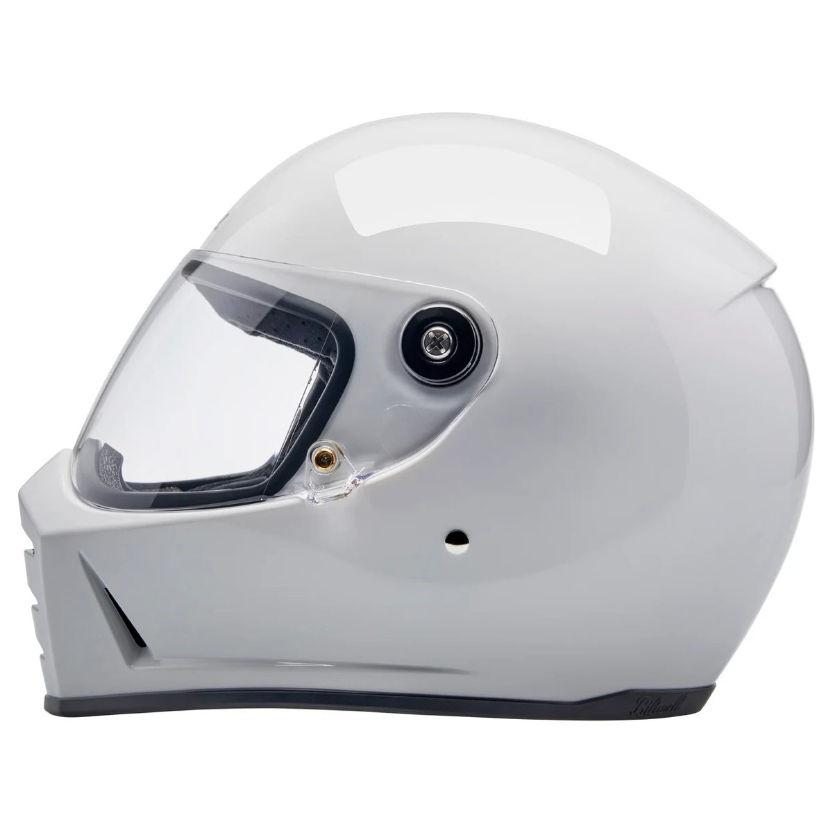 Biltwell Lane Splitter Gloss White Helmet