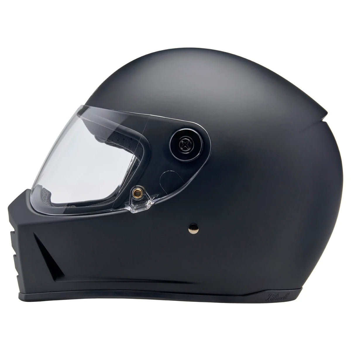 Biltwell Lane Splitter Flat Black Helmet