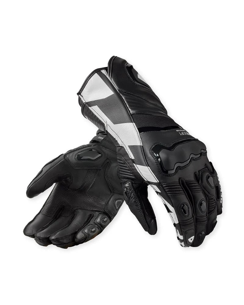 REV'IT! Jerez 4 Black/White Gloves