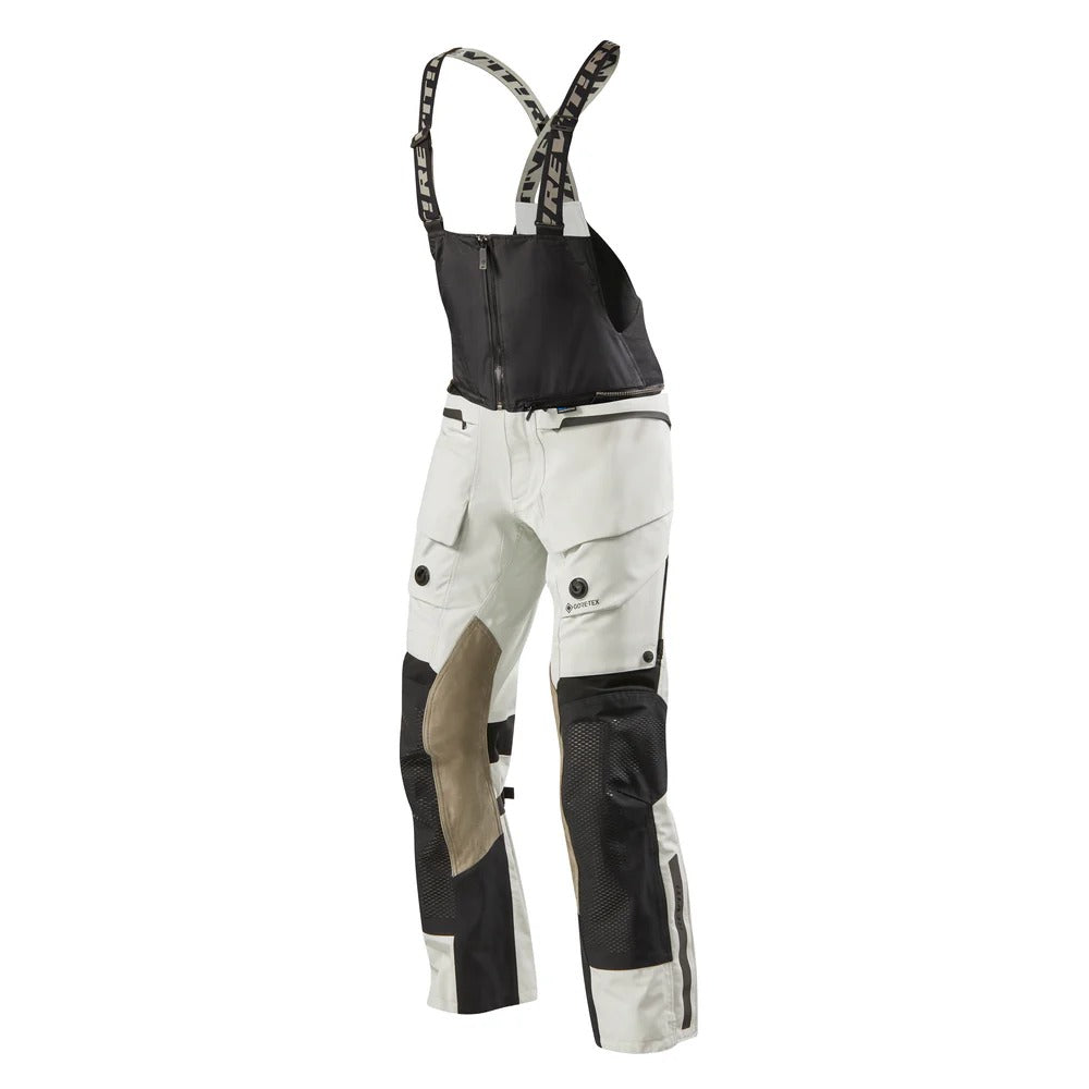 REV'IT! Dominator 3 GTX Silver/Black Short Leg Textile Pants