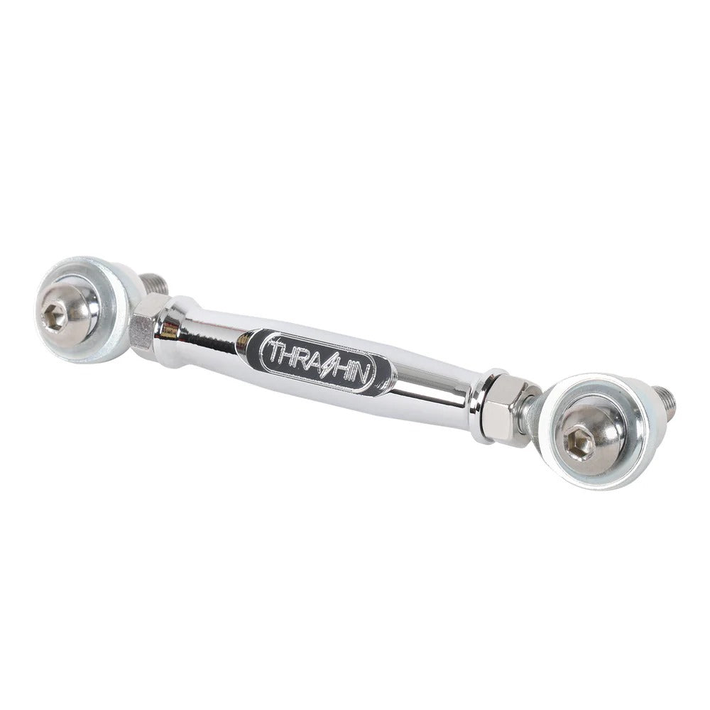 Thrashin Supply TS-TSC-2301-3 Adjustable Brake Linkage Chrome for Softail 18-Up w/Mid Controls