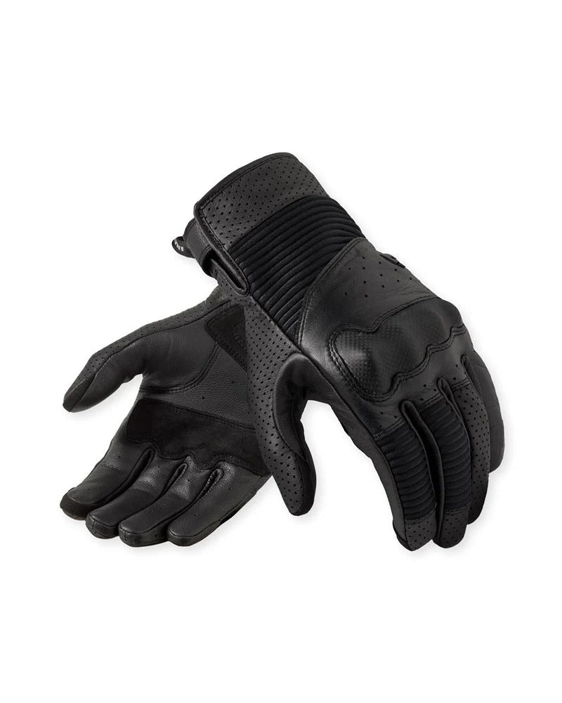 REV'IT! Lewisville Black Gloves
