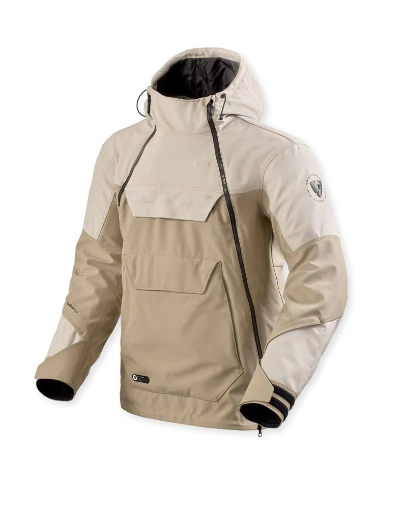 REV'IT! Altair H2O Sand/Sand Textile Hoodie Jacket