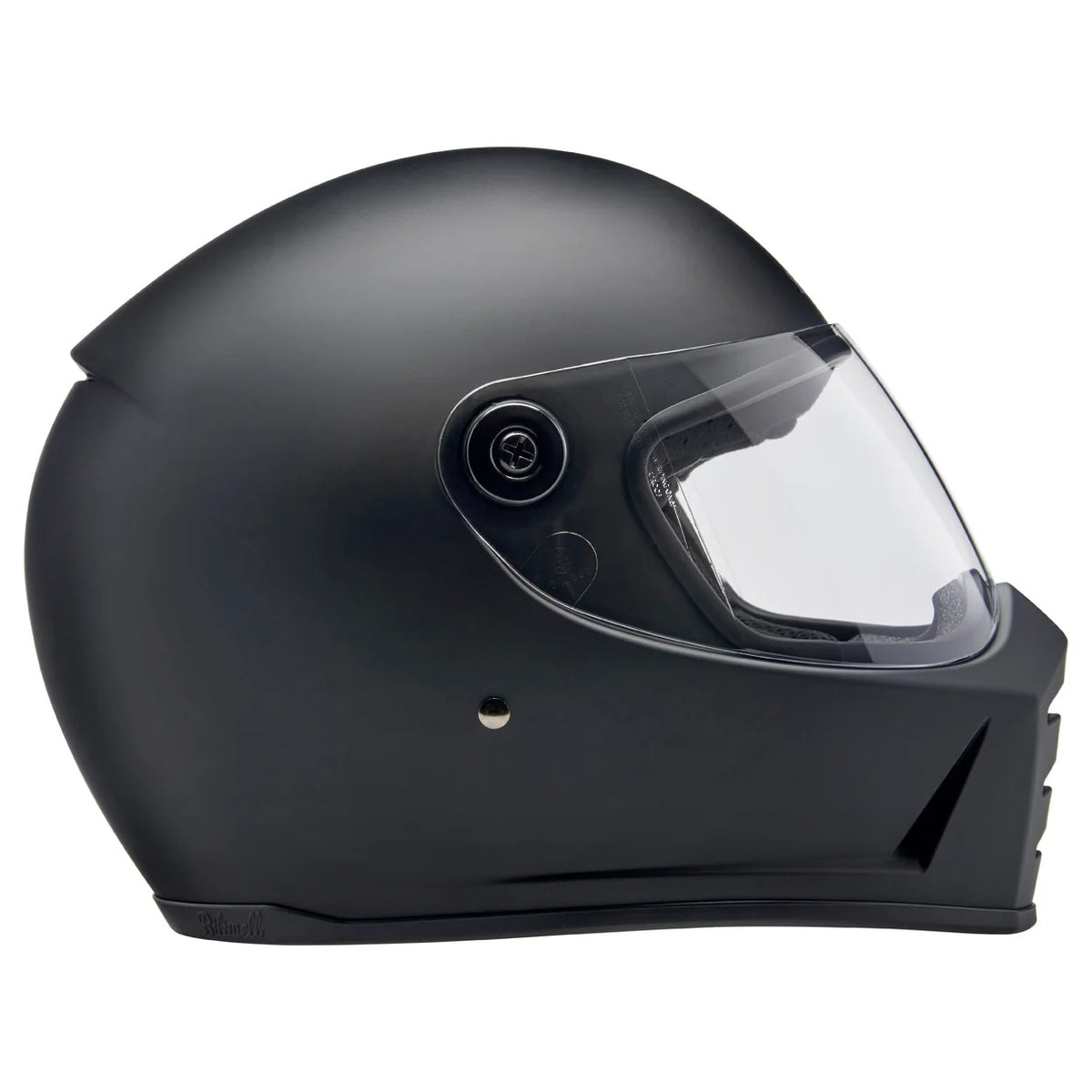 Biltwell Lane Splitter Flat Black Helmet