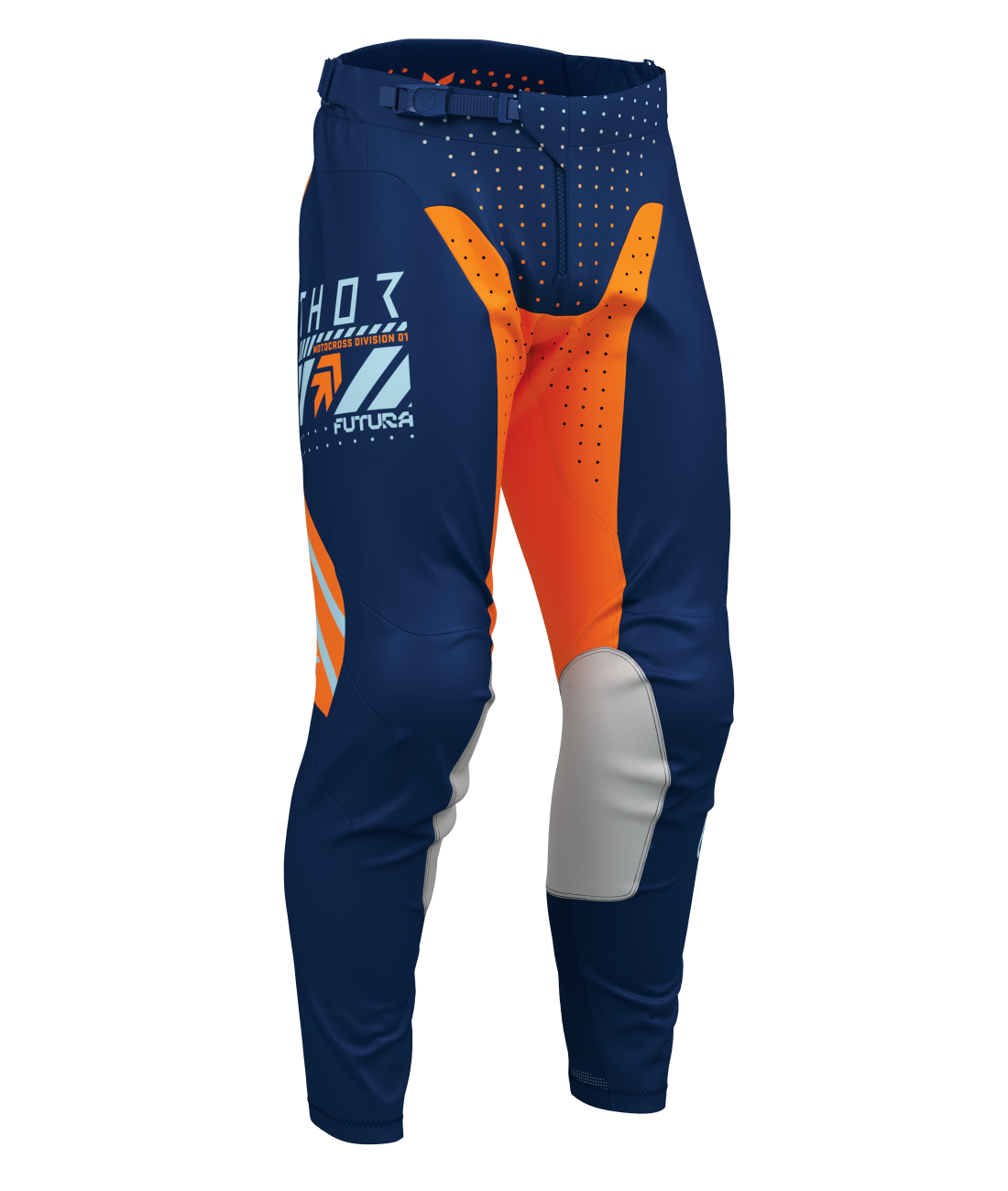 Thor 2026 Launchmode Futura Navy/Orange Pants