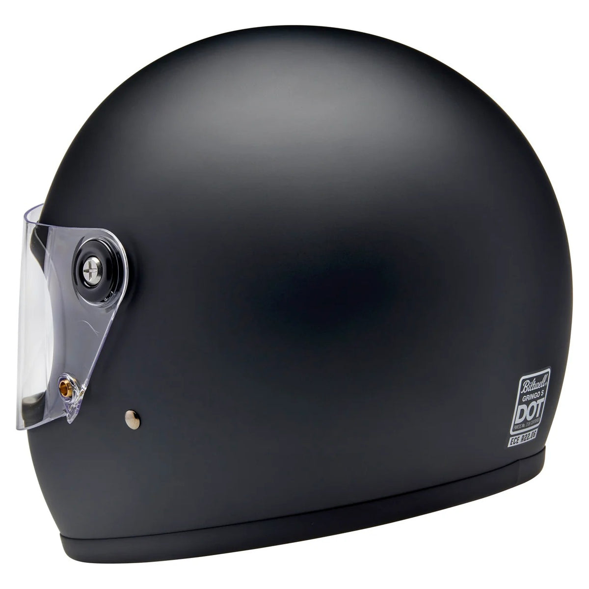 Biltwell Gringo S Flat Black Helmet