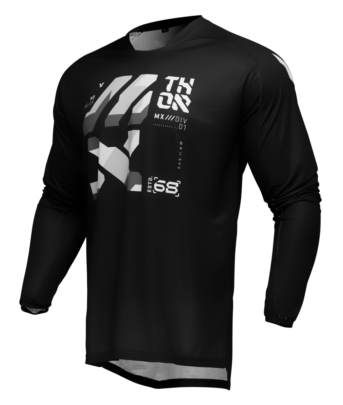 Thor 2025 Launchmode Brave Black/Grey Jersey