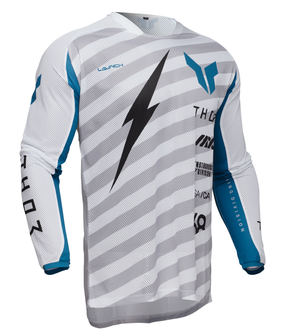 Thor 2025 Launchmode Air Raid White/Grey Jersey