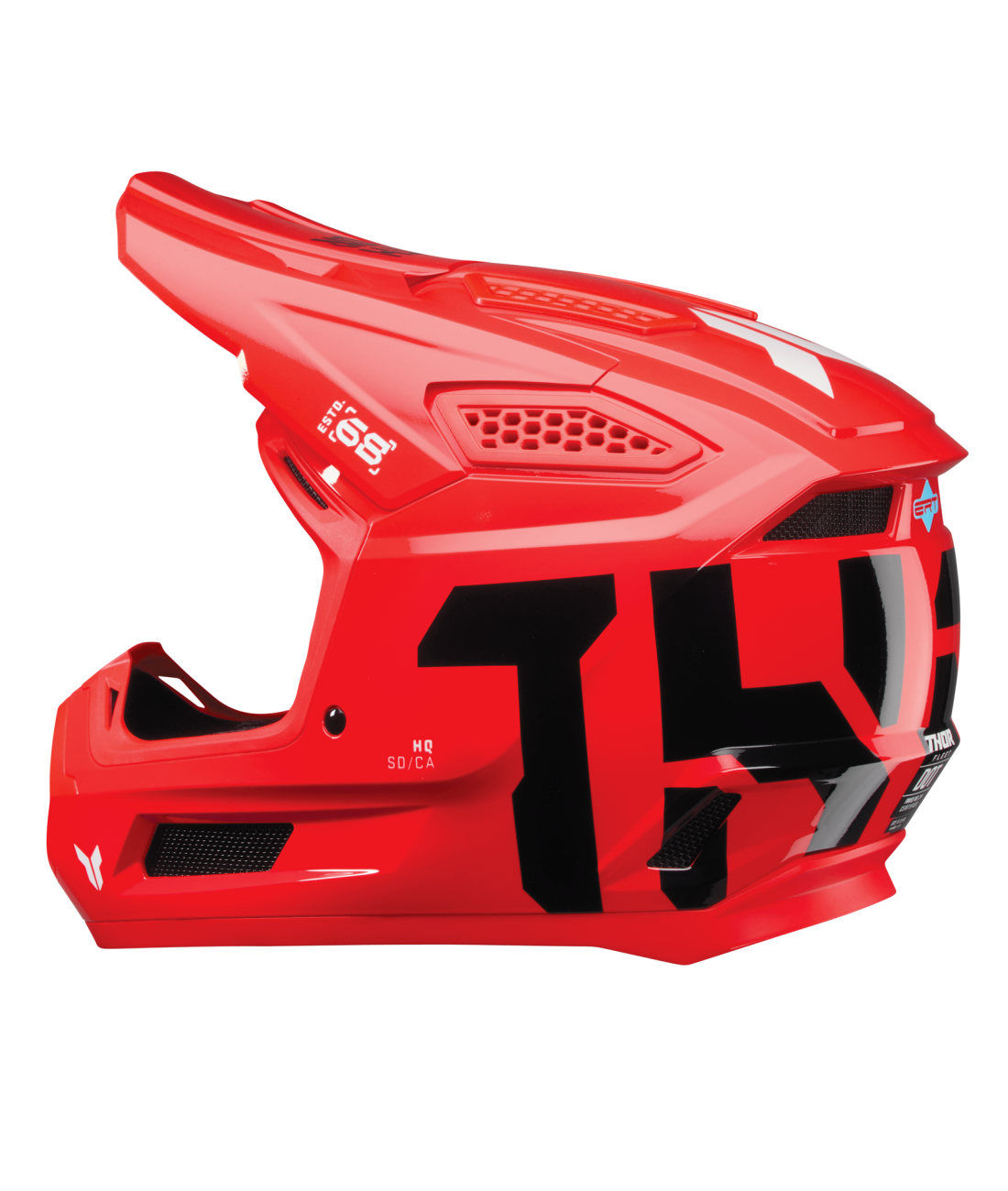 Thor 2026 Fleet Forge Gloss Red Helmet