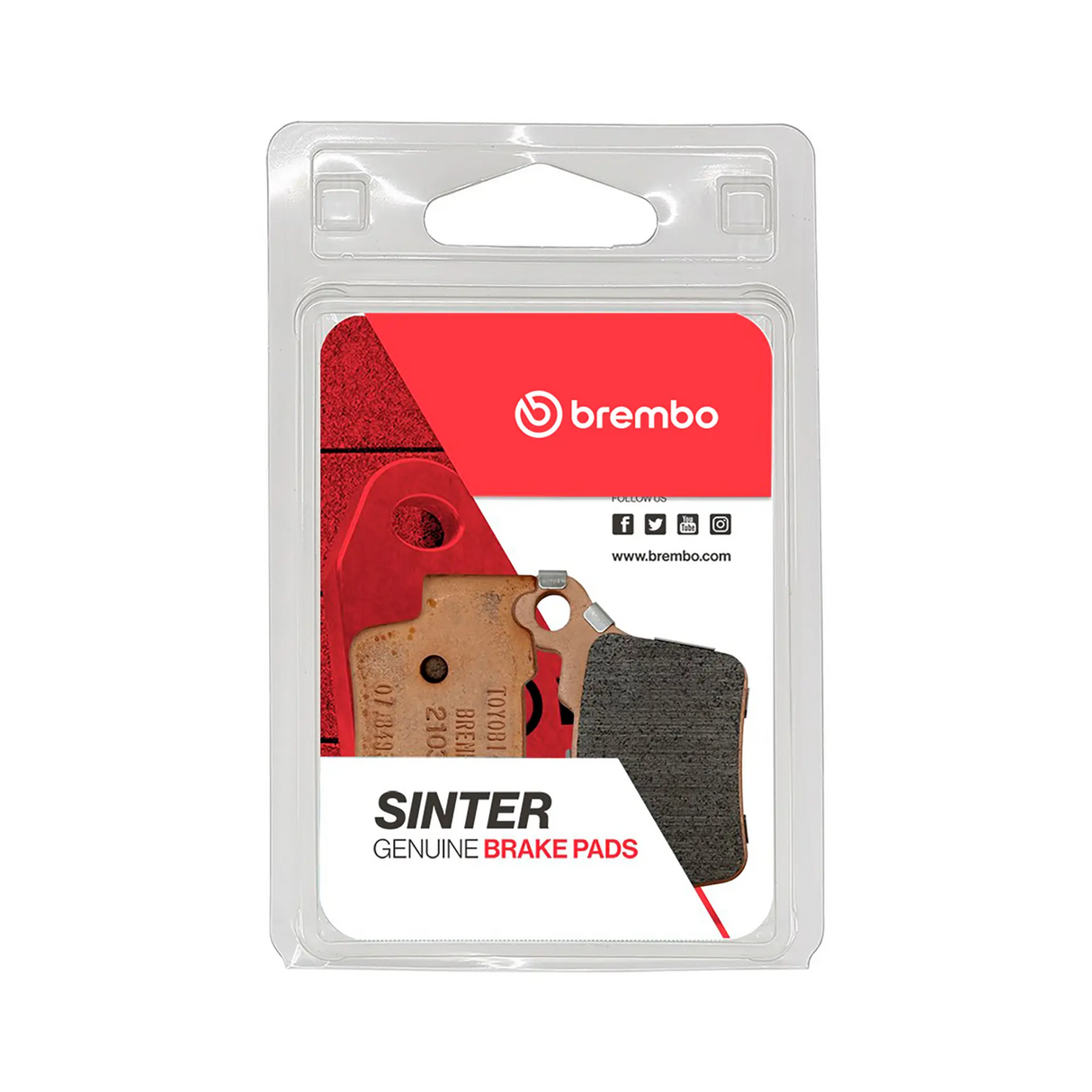 Brembo B-07BB275A Genuine (5A) Carbon Ceramic Rear Brake Pad (07BB27.5A)