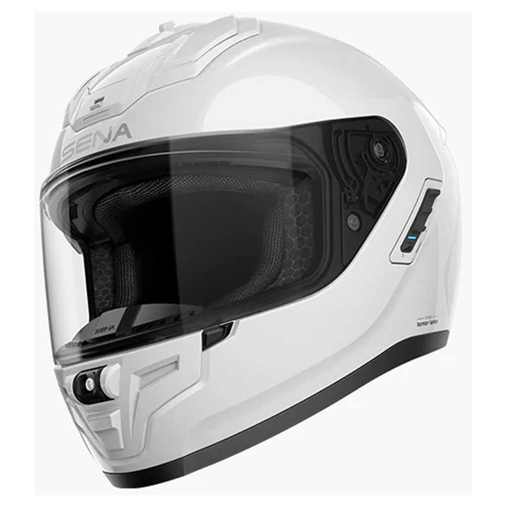 Sena Phantom ANC Gloss White Helmet