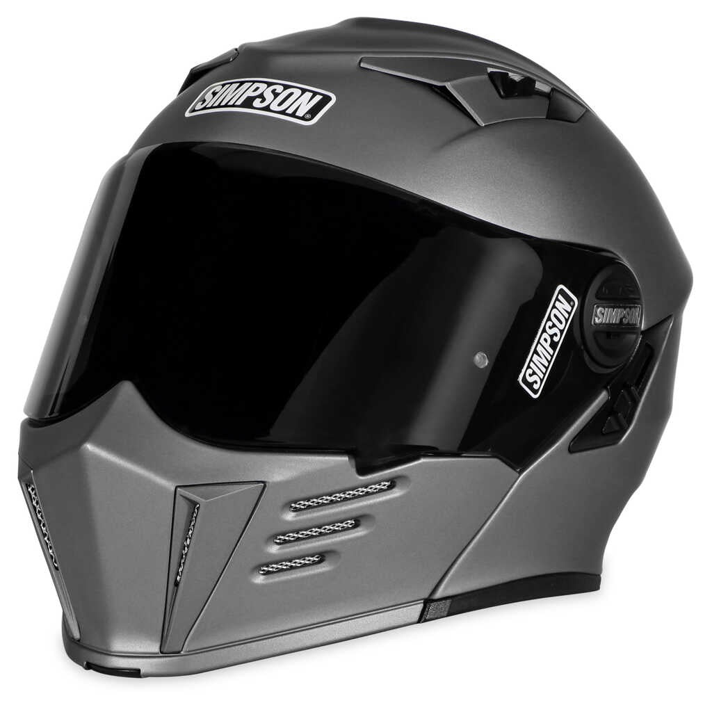 Simpson Darksome Flat Alloy Helmet