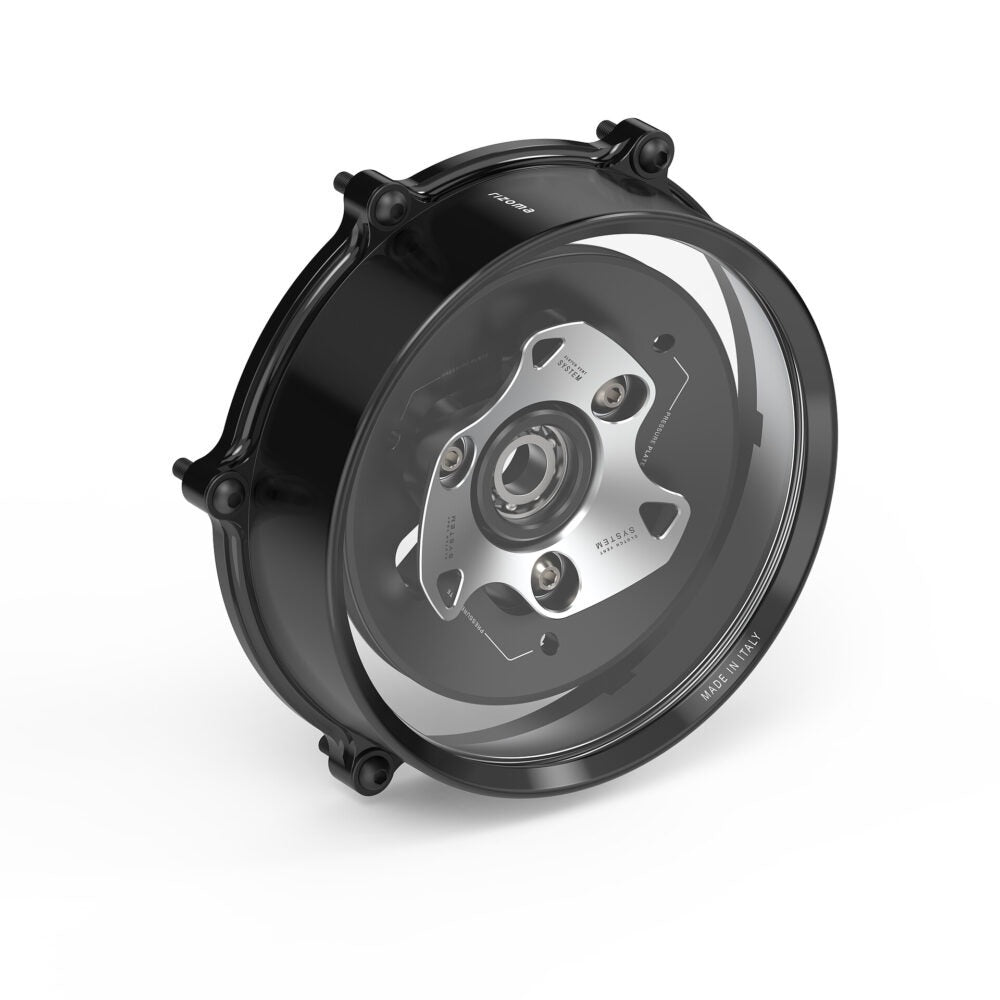 Rizoma R-ZDM181A Clutch Cover Silver for Ducati V4 Models
