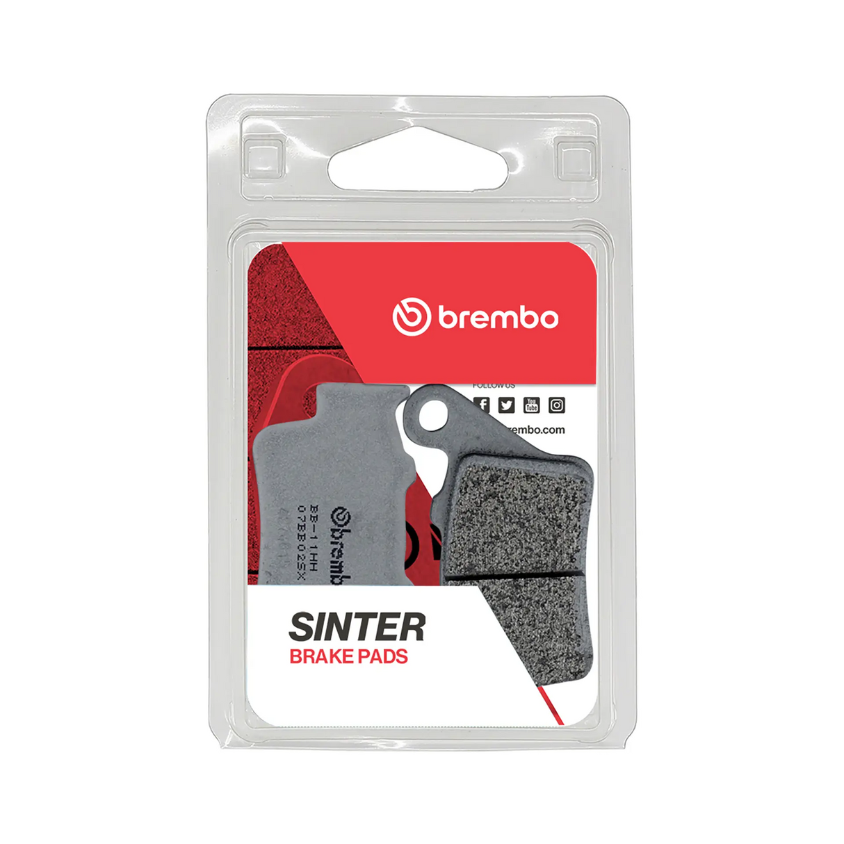 Brembo B-07BB02SX Off Road (SX) Sintered Rear Brake Pad (07BB02.SX)
