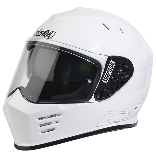 Simpson Venom White Helmet