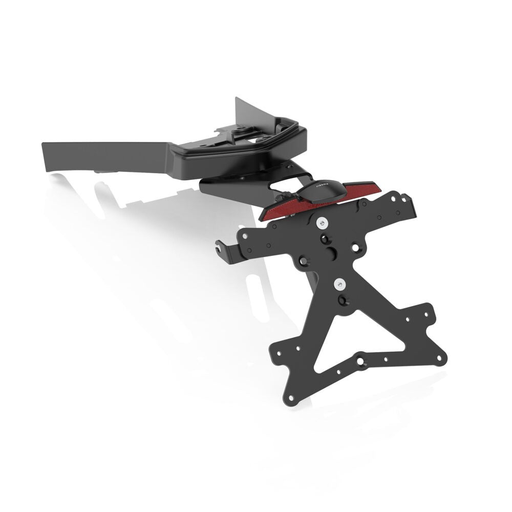 Rizoma Fox License Plate Support Kit Black for BMW R NineT/Pure/Racer/Urban G/S/Scrambler 14-20