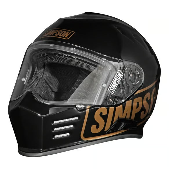 Simpson Venom Logo St Black Helmet