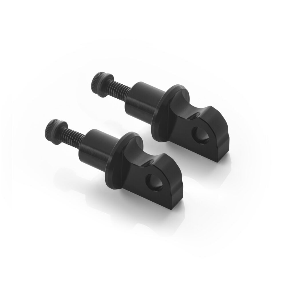 Rizoma Peg Adaptors for Rider Footpegs Black for Harley-Davidson Forty-Eight 18-20