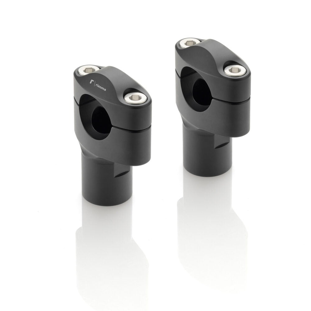 Rizoma 1 1/8" x 60mm Handlebar Risers Black