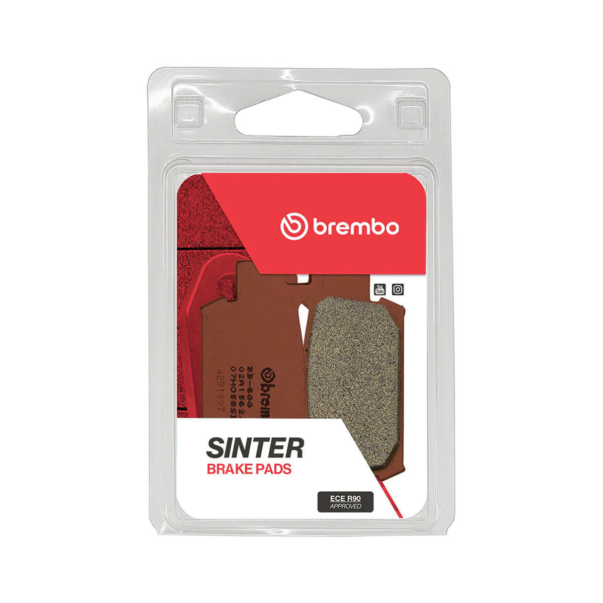 Brembo B-07HO58SD Off Road (SD) Sintered Front/Rear Brake Pad (07HO58.SD)