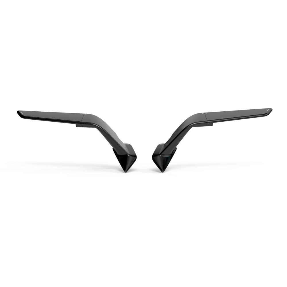 Rizoma R-BSS012B Stealth Mirrors Black for Supersport Models (Pair)
