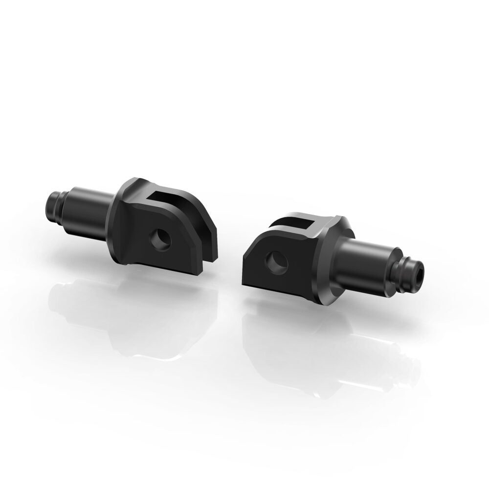 Rizoma PRO/B-PRO/Street Rider/Passenger Footpeg Adaptors Black for most Triumph Models/KTM 1190 RC8/R