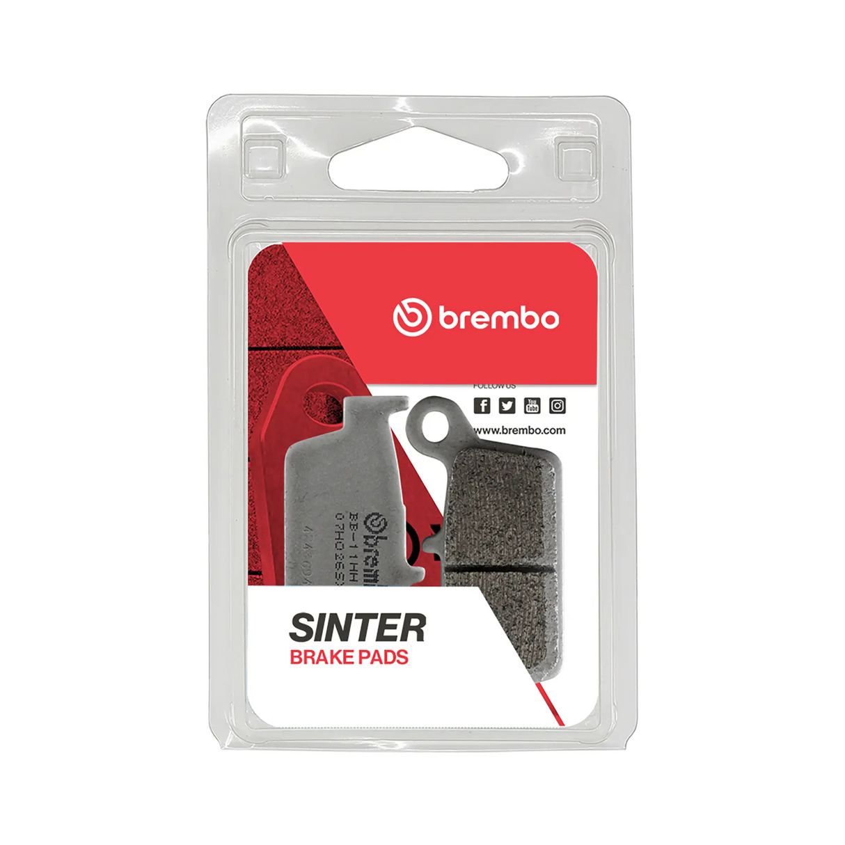 Brembo B-07HO26SX Off Road (SX) Sintered Rear Brake Pad (07HO26.SX)