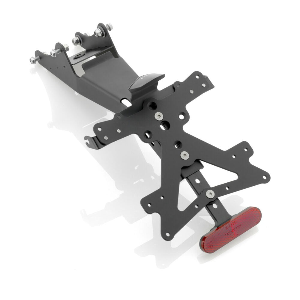 Rizoma Fox License Plate Support Kit Black for Honda CBR1000RR