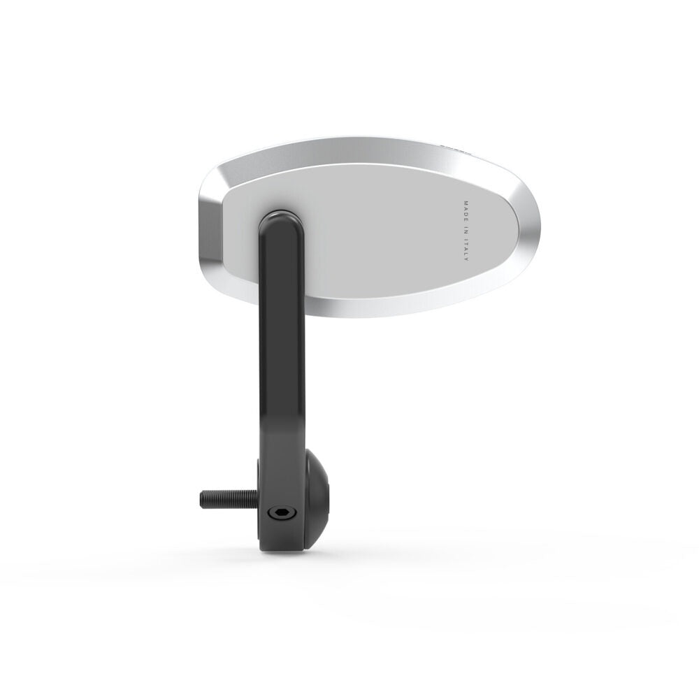 Rizoma R-BS072A Reverse Retro Bar End Mirror Silver