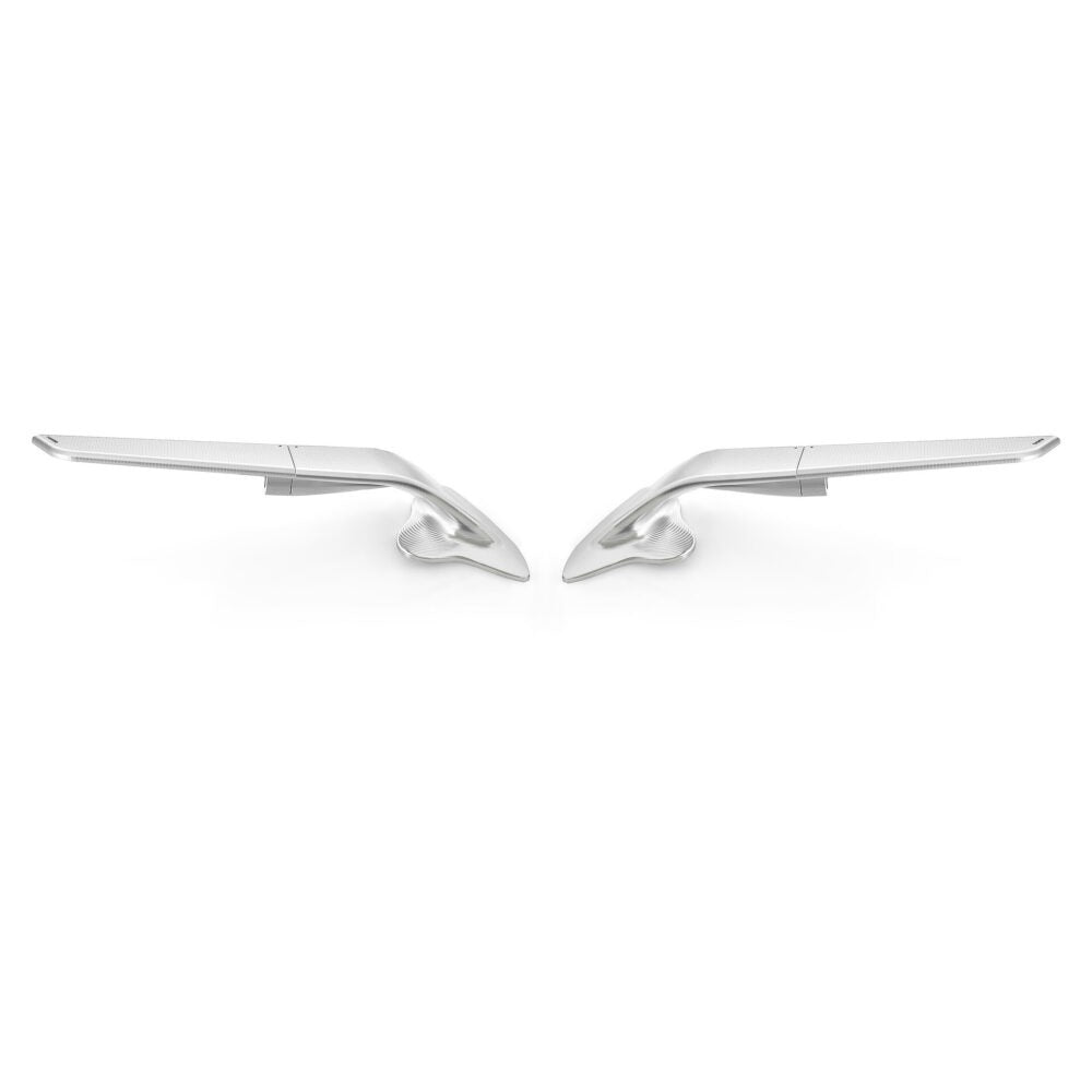 Rizoma R-BSS020A Stealth Mirrors Silver for Supersport Models (Pair)