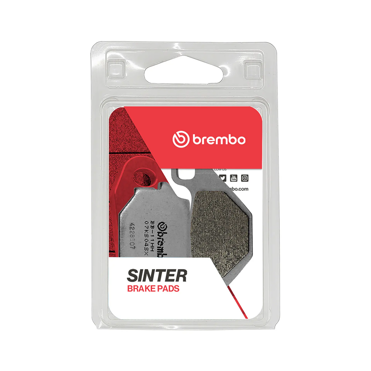 Brembo B-07KS04SX Off Road (SX) Sintered Rear Brake Pad (07KS04.SX)