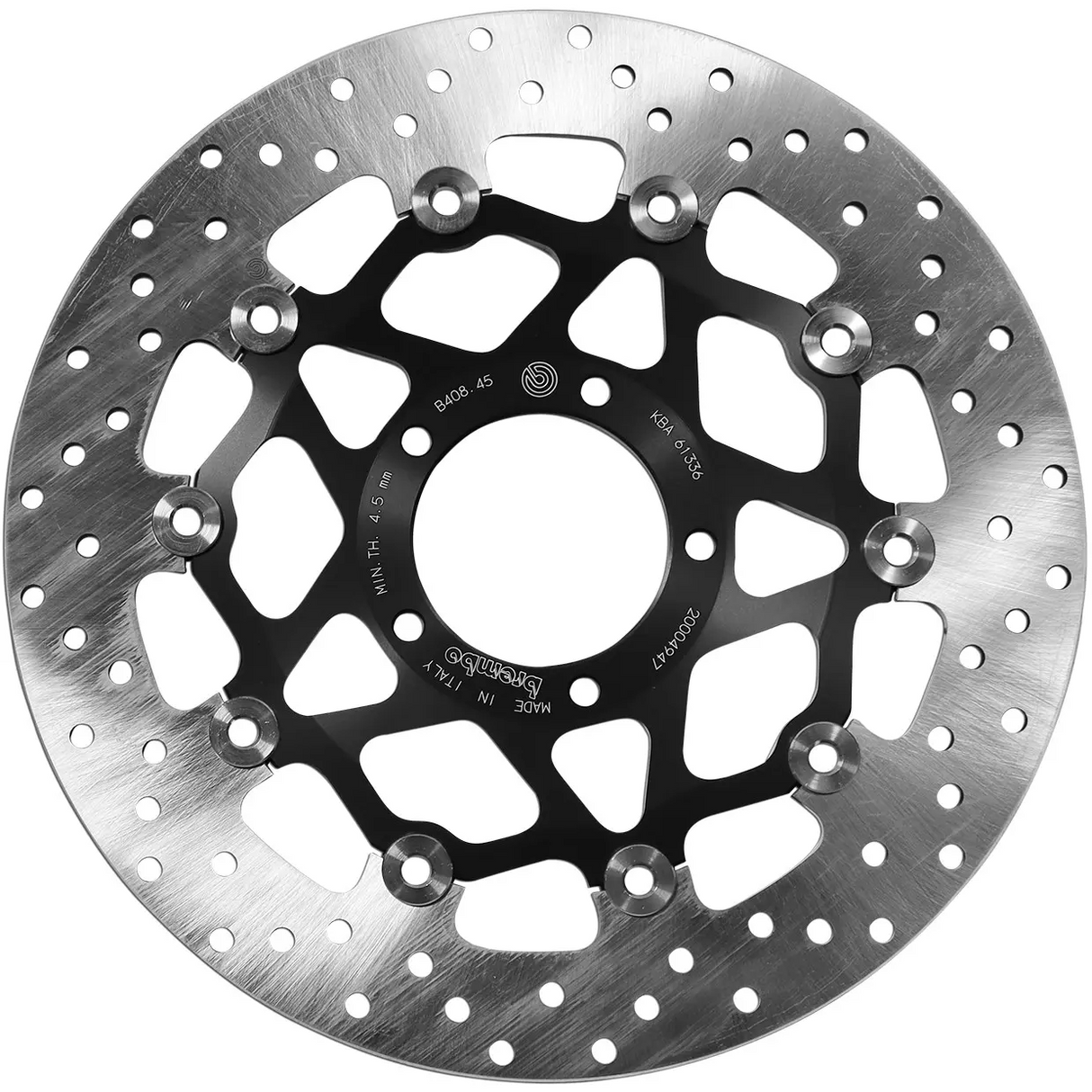 Brembo Serie Oro Floating Front Brake Disc for Ducati Hypermotard 796/Hypermotard 1100/EVO/EVO SP/S