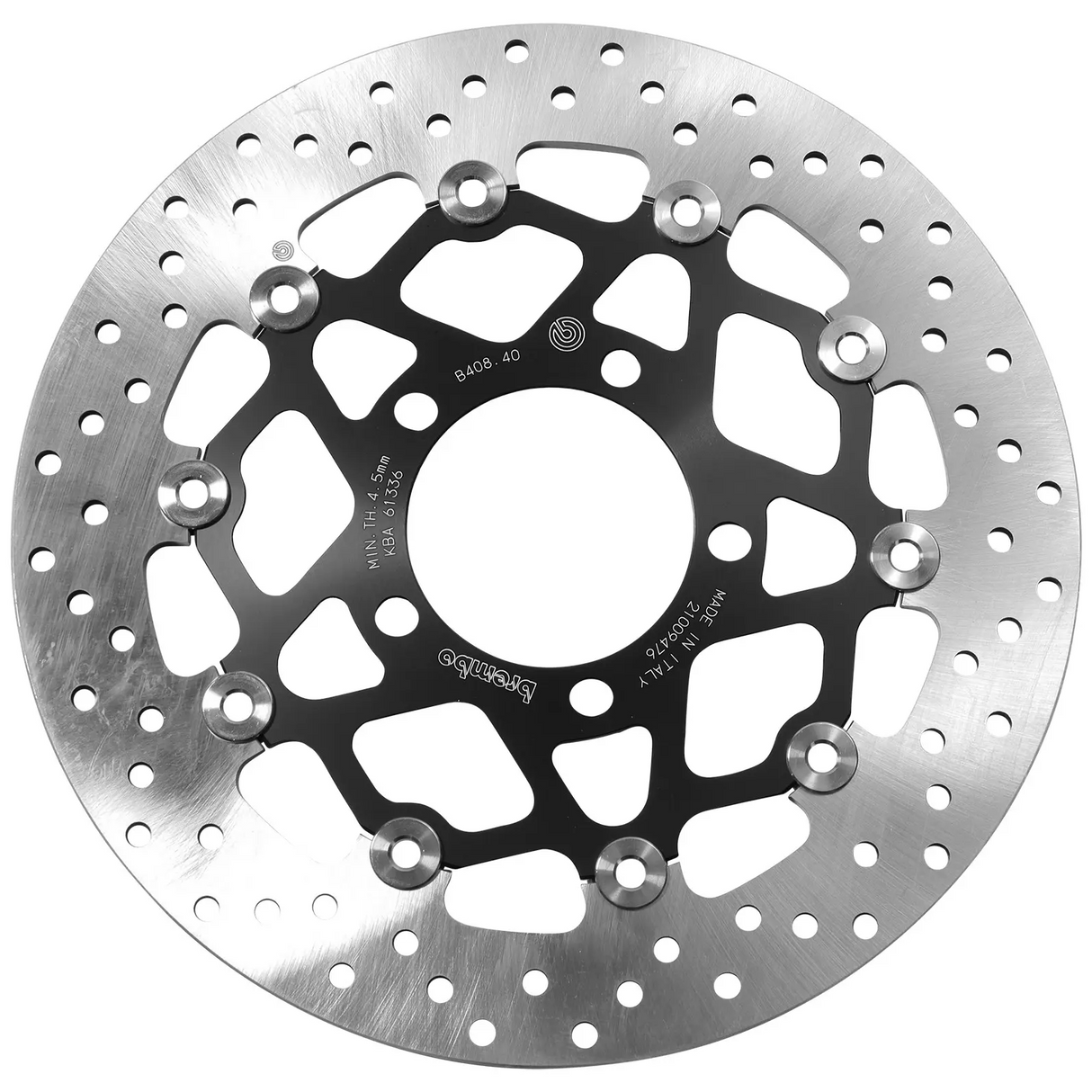 Brembo Serie Oro Floating Front Brake Disc for Kawasaki 600 ZX-6R/RR/636 ZX-6 Ninja/650 ER 6 F/N/Versys/Z 750 R/ABS/Versys 1000/Z SX/ABS/ZX 10 R