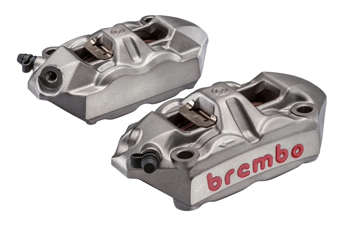 Brembo B-220988530 Monobloc M4 34 Radial Caliper Set Grey
