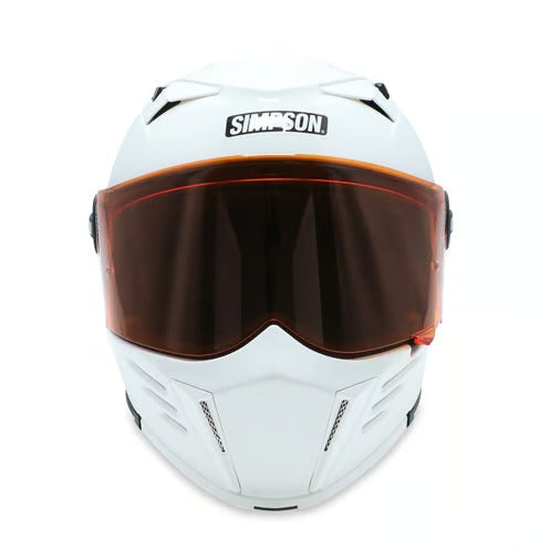 Simpson Darksome White Helmet