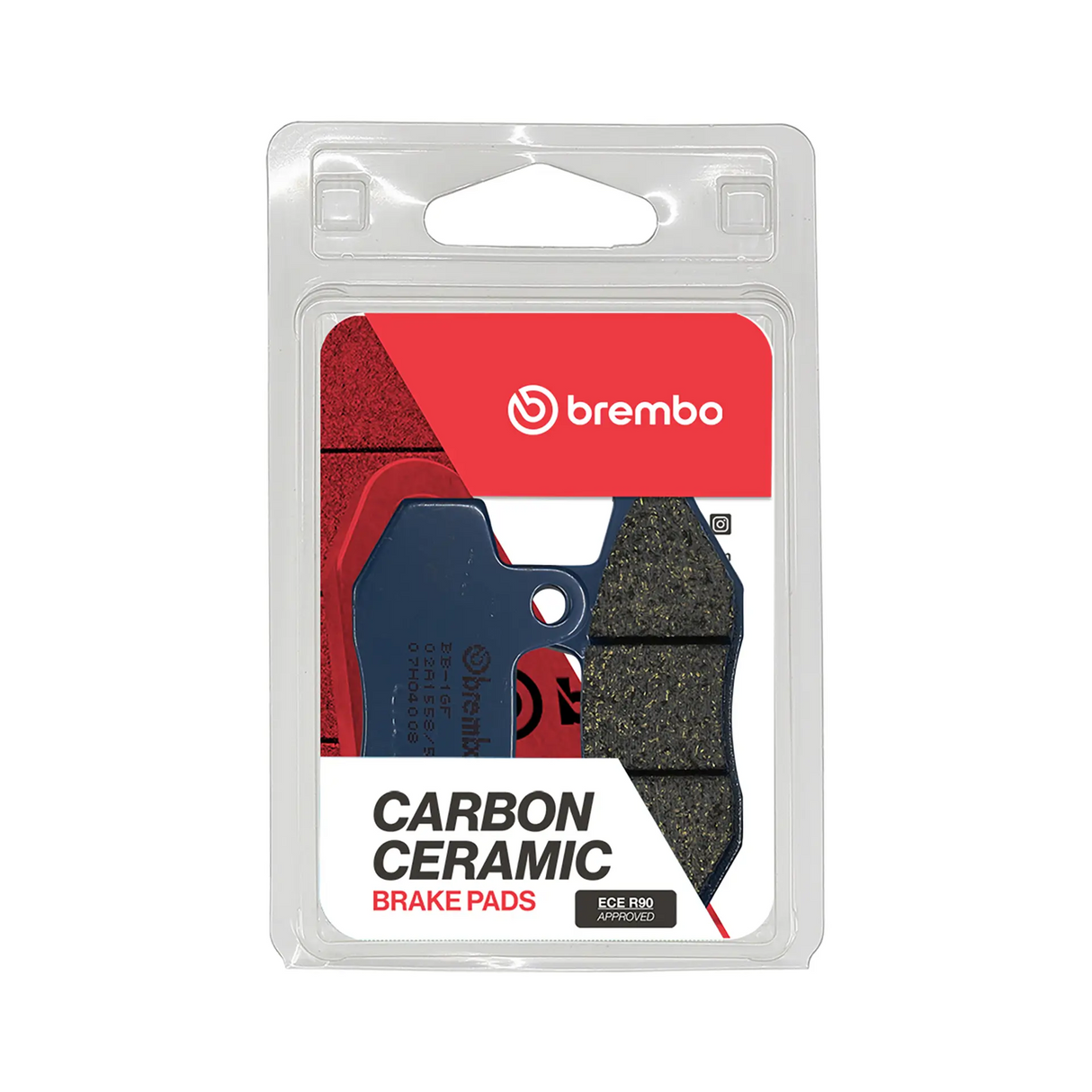 Brembo B-07HO4008 Road (08) Carbon Ceramic Front/Rear Brake Pad (07HO40.08)