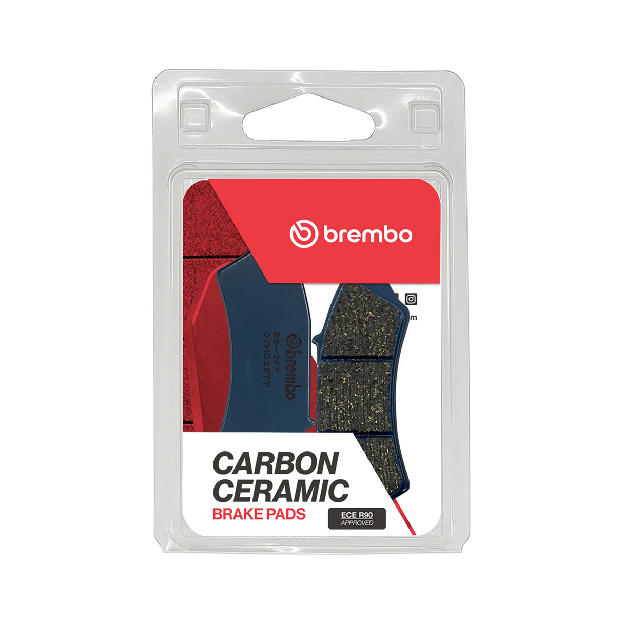 Brembo B-07HO25TT Off Road (TT) Carbon Ceramic Front Brake Pad (07HO25.TT)