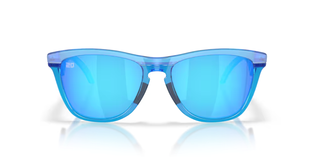 Oakley Frogskins Hybrid Sunglasses Fabio Quartararo Signature Series w/Matte Acid Blue Frame & Prizm Sapphire Lenses