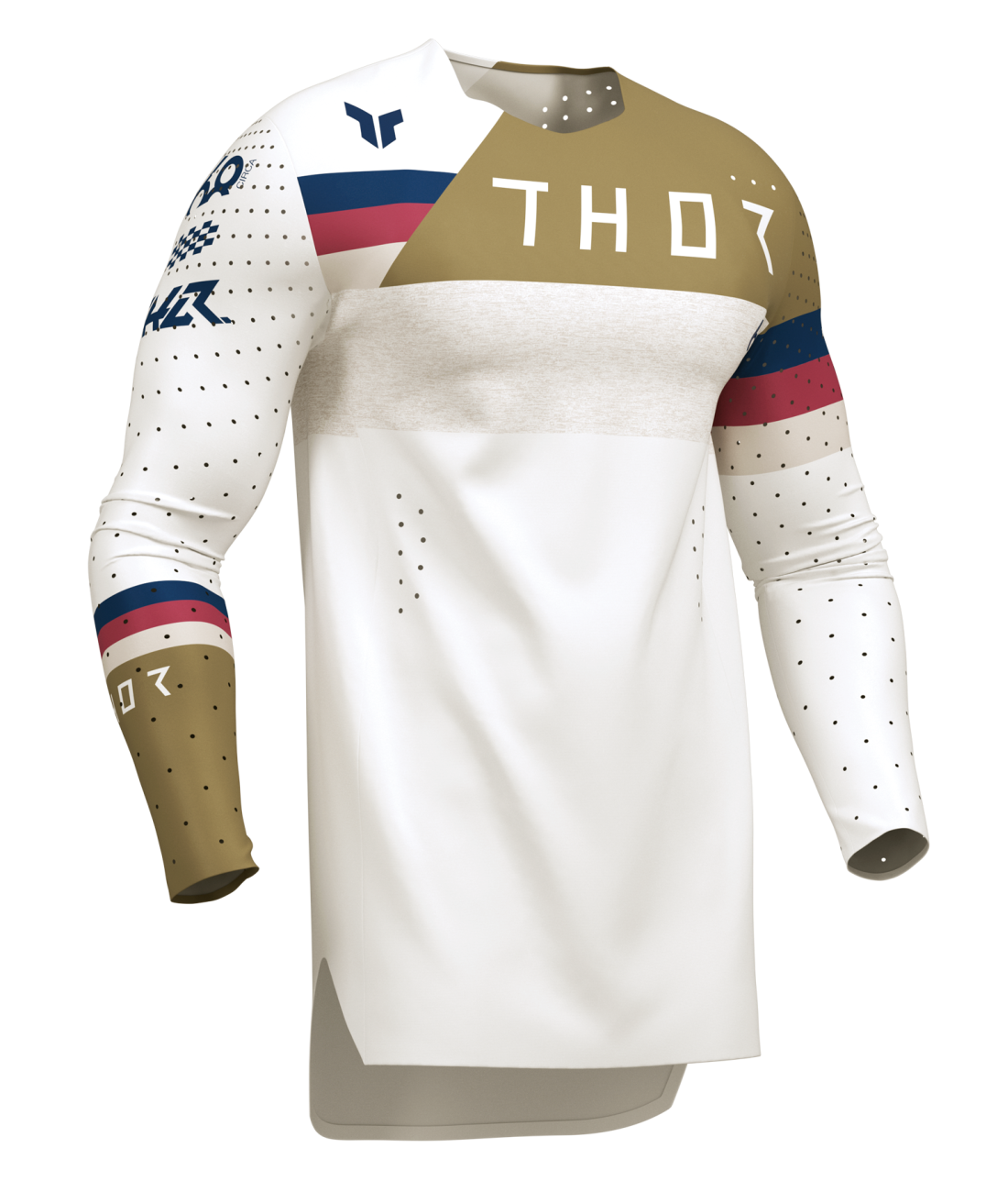 Thor 2026 Sportmode League White/Copper Jersey