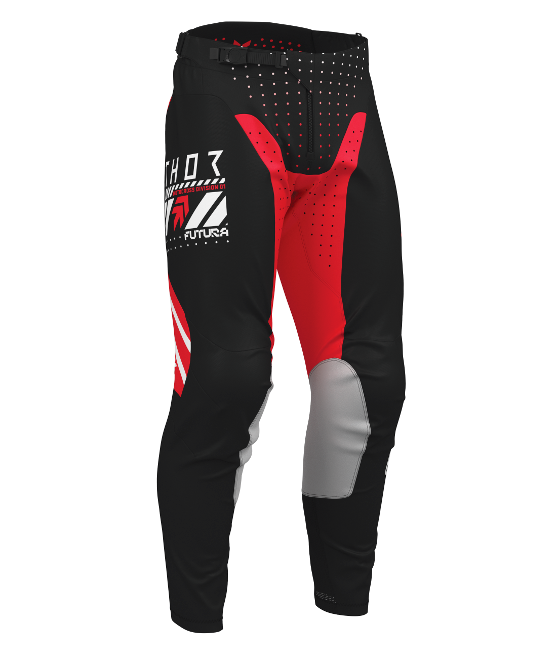 Thor 2026 Launchmode Futura Black/Red Pants