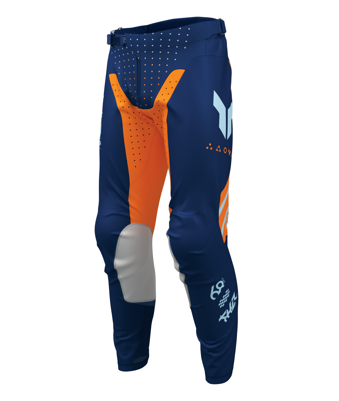 Thor 2026 Launchmode Futura Navy/Orange Pants