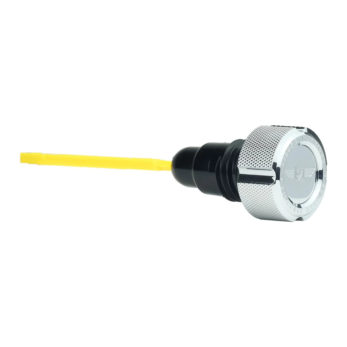 Figurati Designs FIG-FD01-MAGDSTC-KN-SS Magnetic Dipstick Silver for Harley-Davidson Touring 07-16