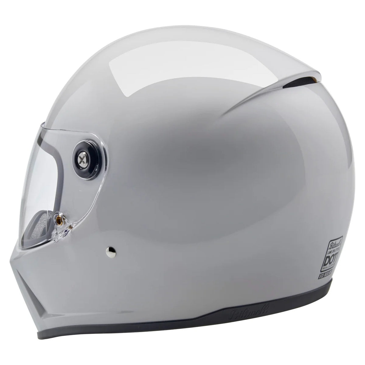 Biltwell Lane Splitter Gloss White Helmet