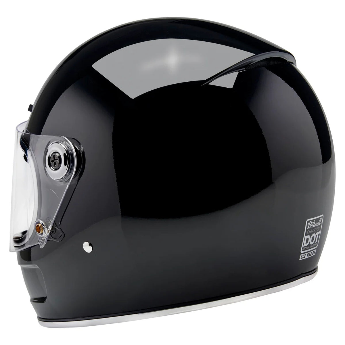Biltwell Gringo SV Gloss Black Helmet