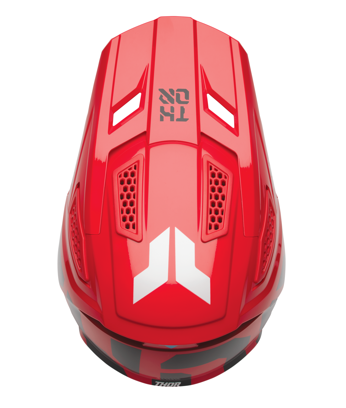 Thor 2026 Fleet Forge Gloss Red Helmet