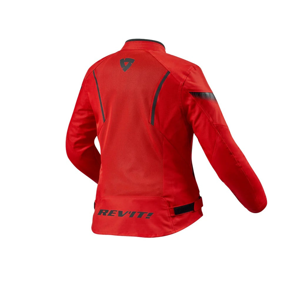 REV'IT! Control Air H2O Red/Black Womens Textile Jacket