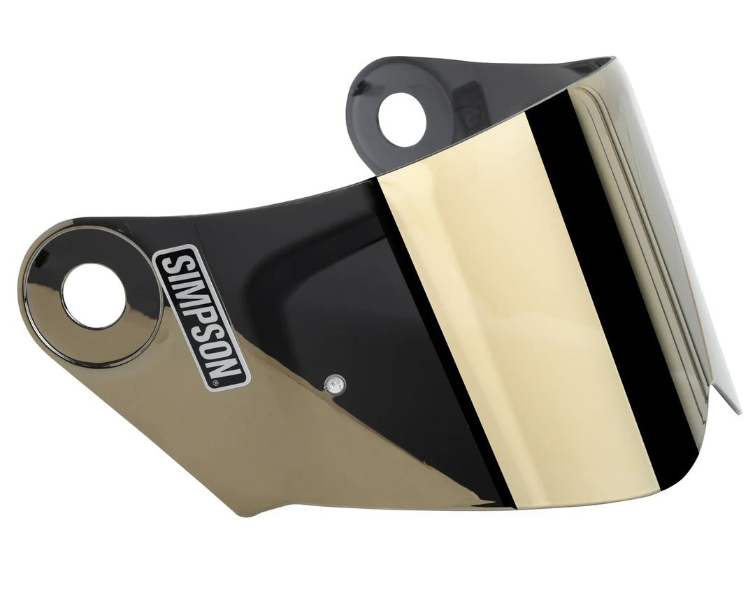 Simpson Gold Visor for Darksome Helmets