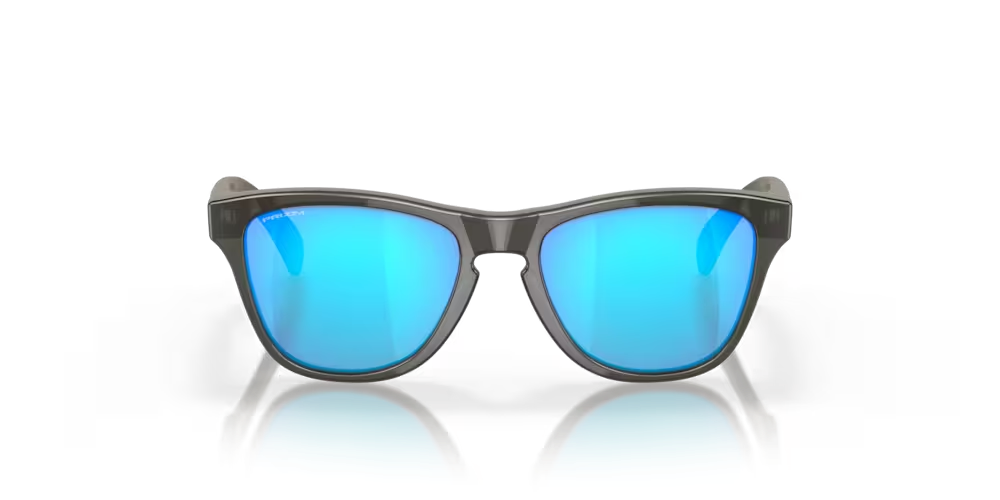 Oakley Frogskins XXS Sunglasses w/Grey Smoke Frame & Prizm Sapphire Lenses